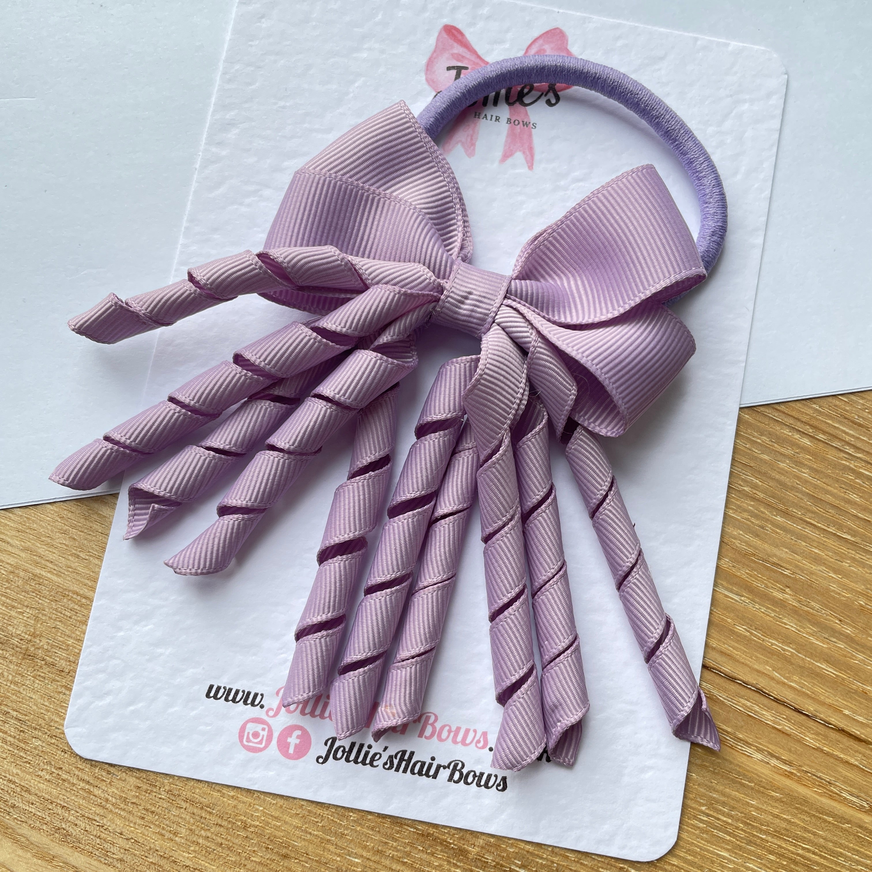 3" Fresco Corker Hair Bow – Grosgrain Ribbon with Thick Elastic Bobble