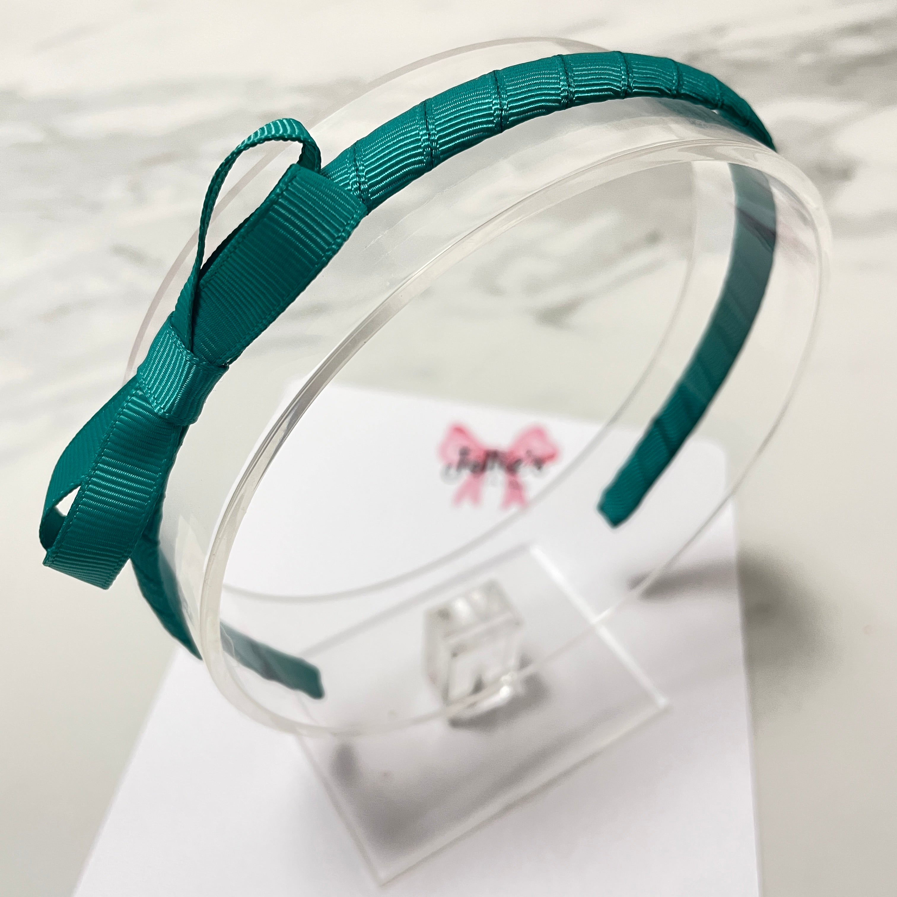2.75" Mallard Bow Headband – Grosgrain Ribbon Headband for Girls