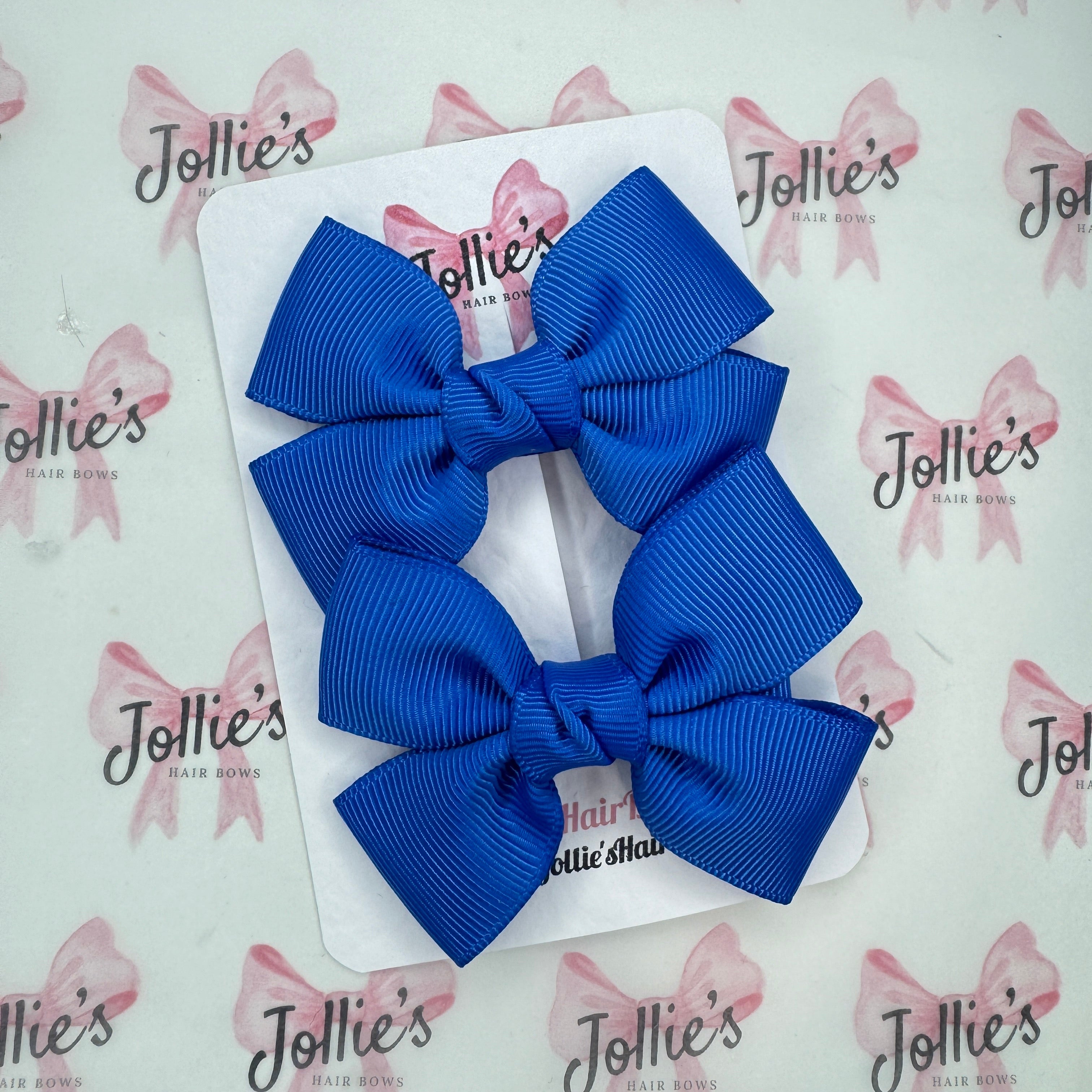 2.5" Classic Hair Bows (Pair)