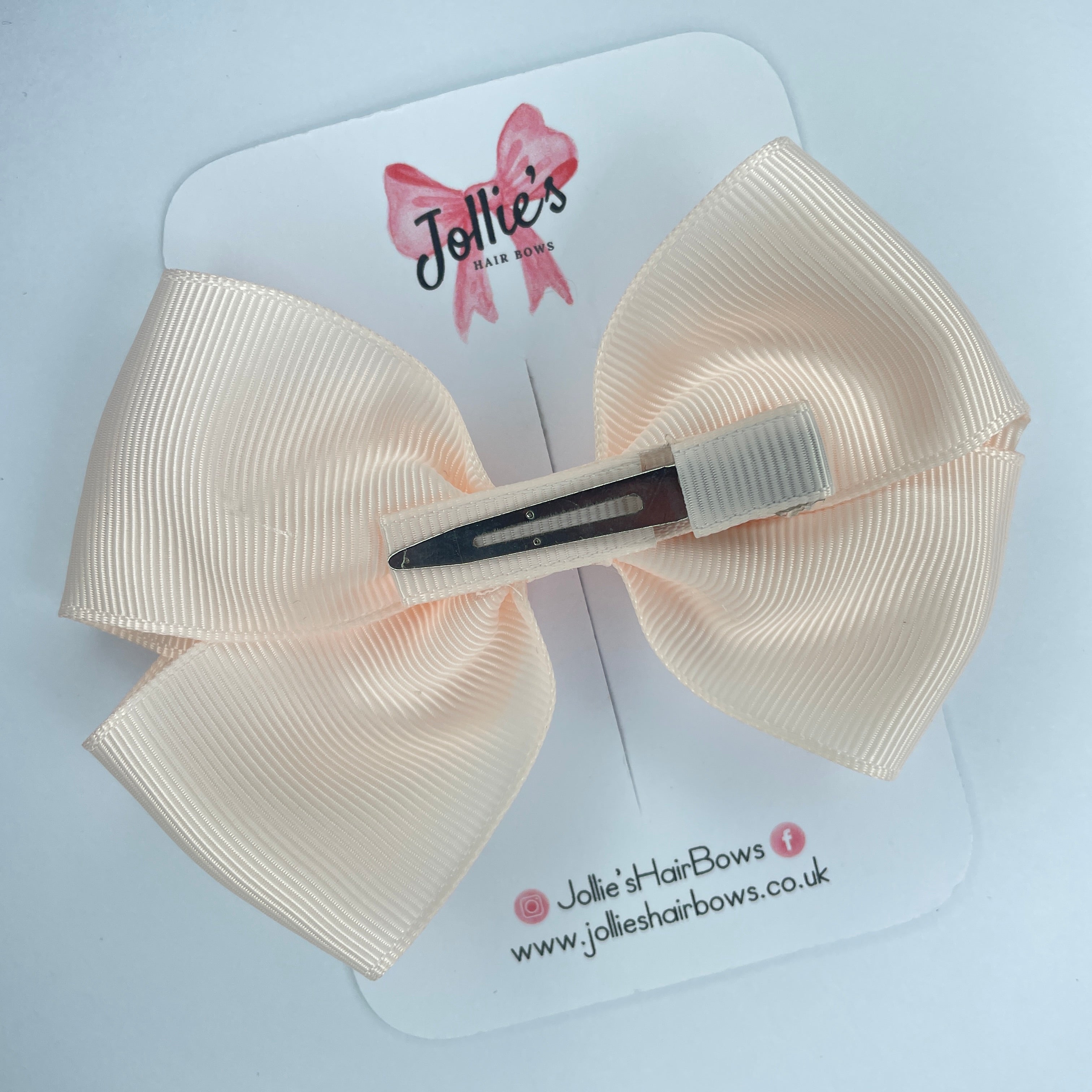 4inch Bow with Clip - SideShow Rose