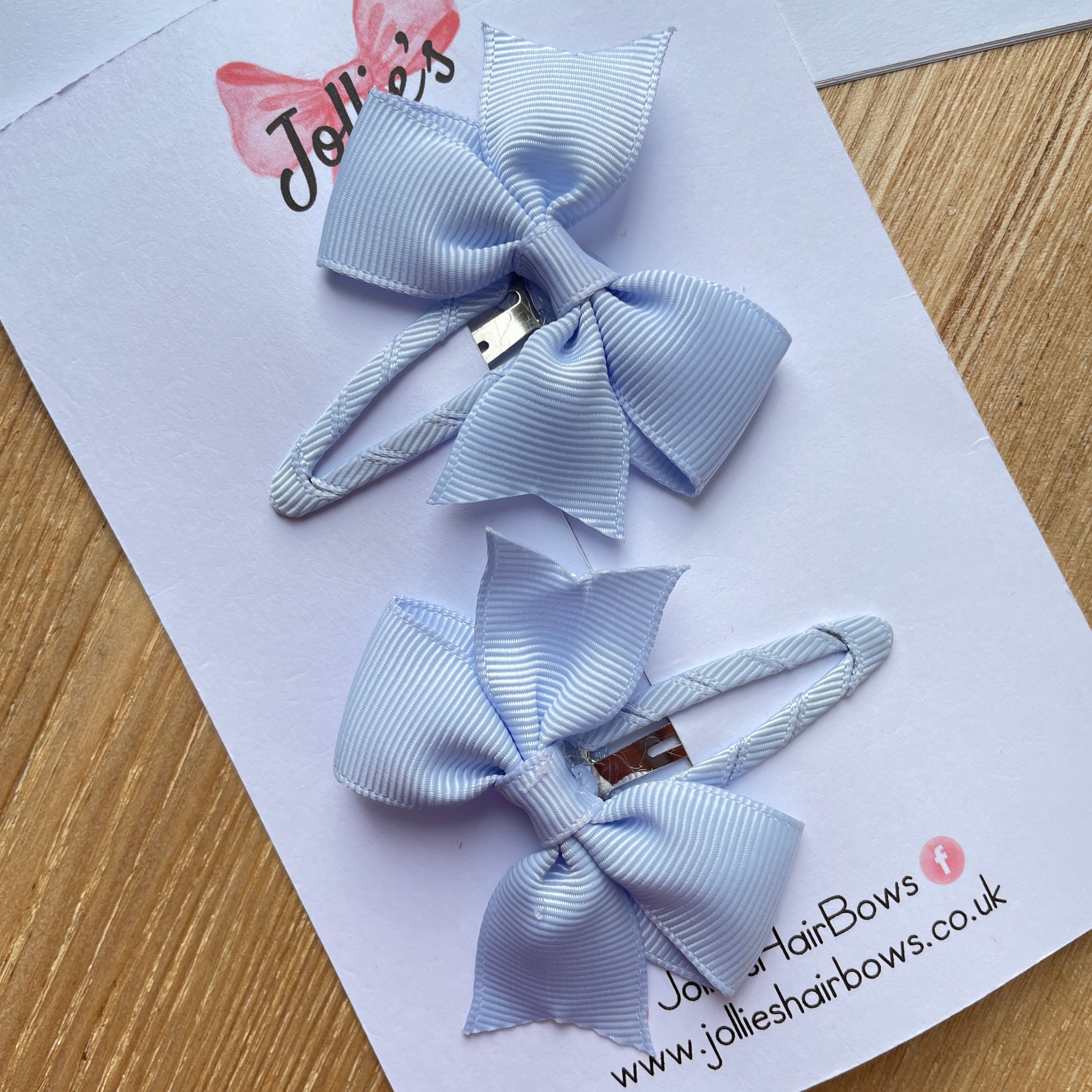 2.5inch Snap Clips Set - Bluebell