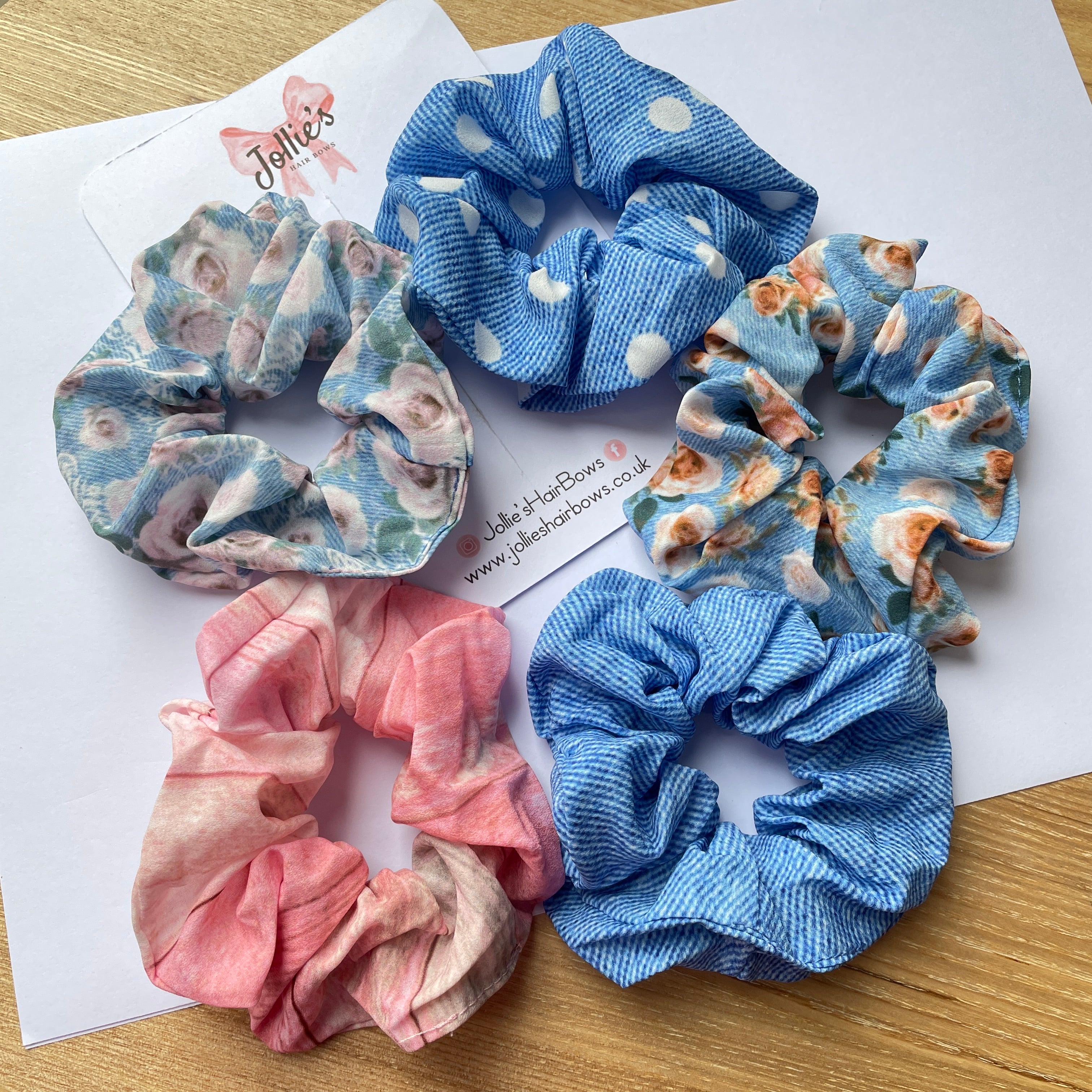 Summer Scrunchies Bundle - Roses