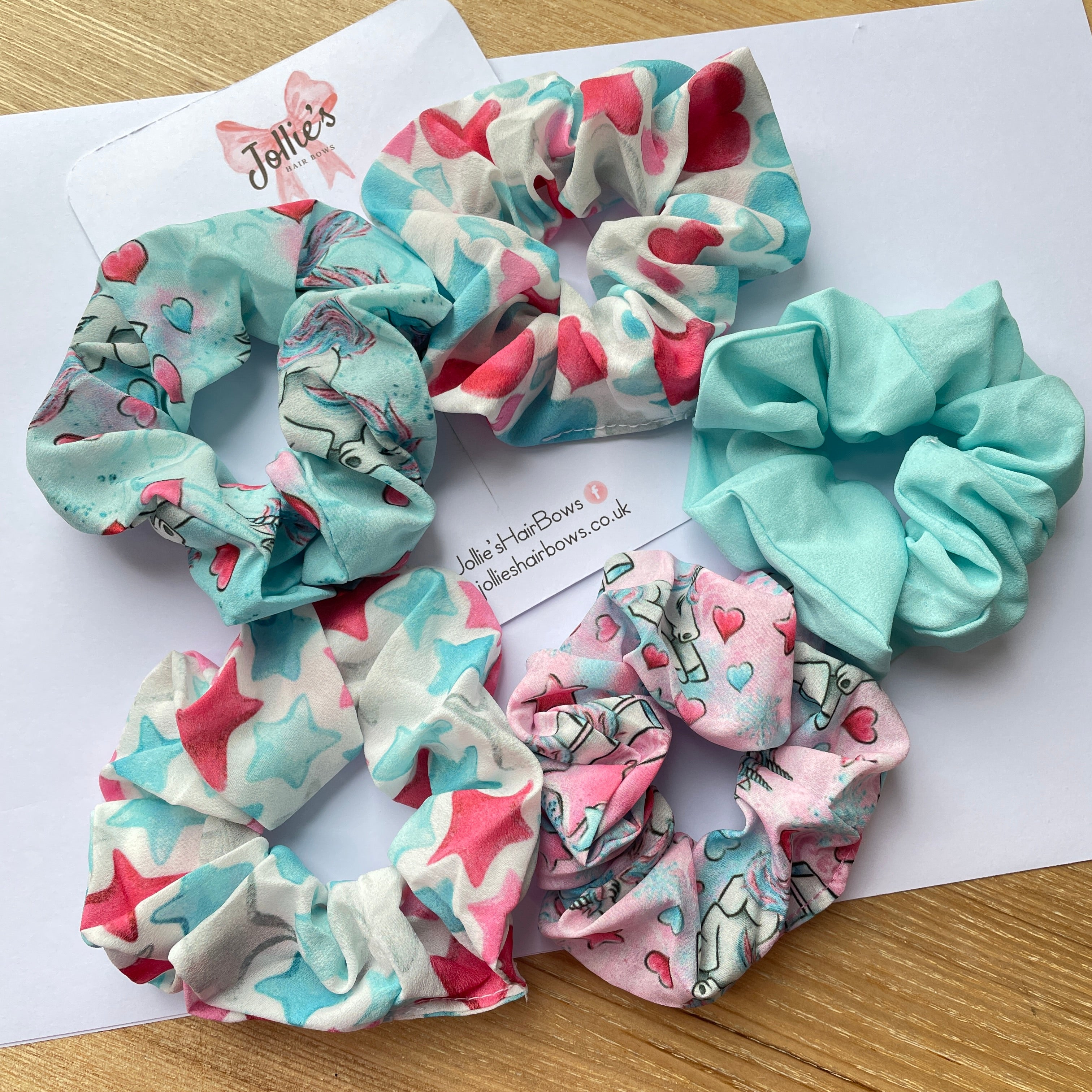 Summer Scrunchies Bundle - Unicorns