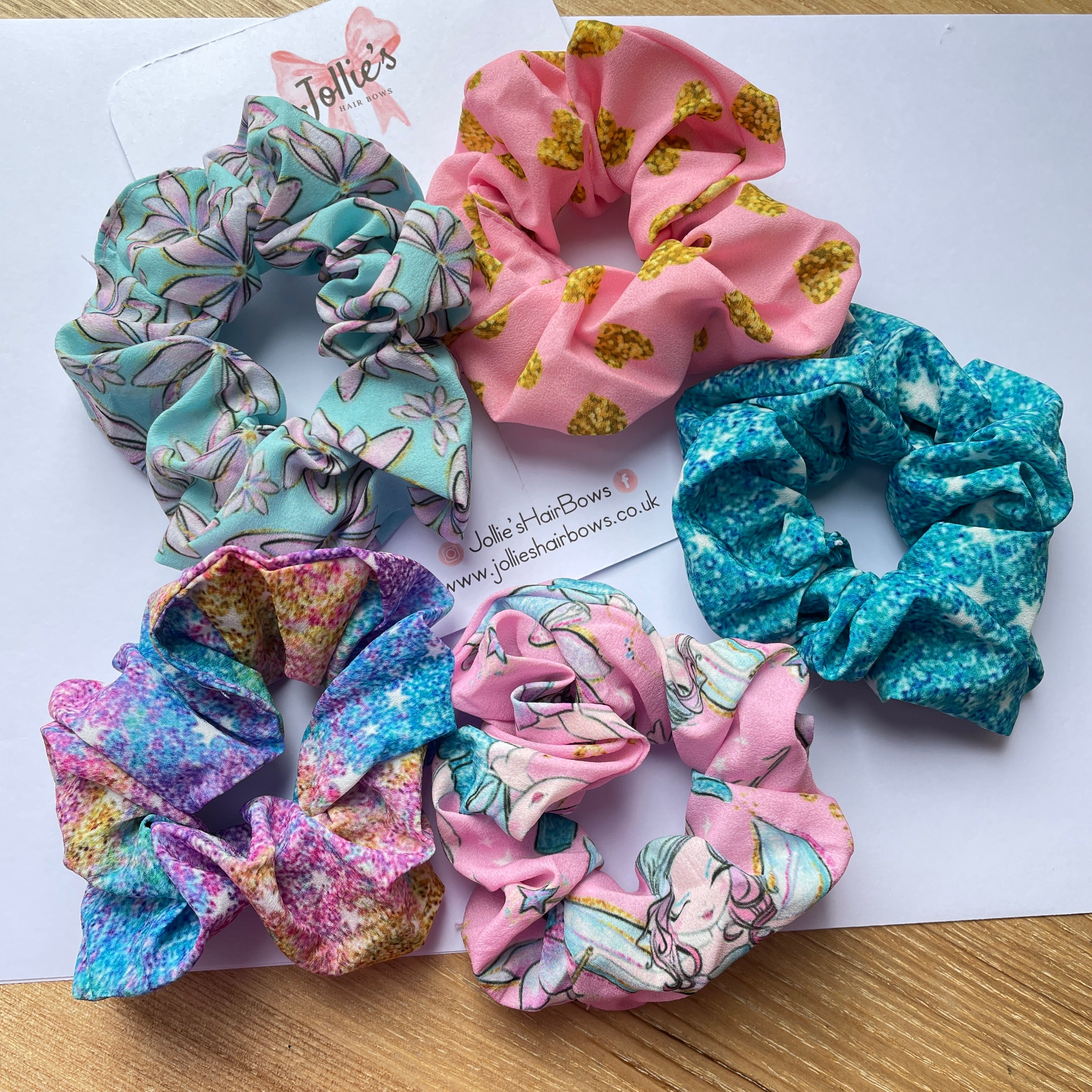 Summer Scrunchies Bundle - Galaxy