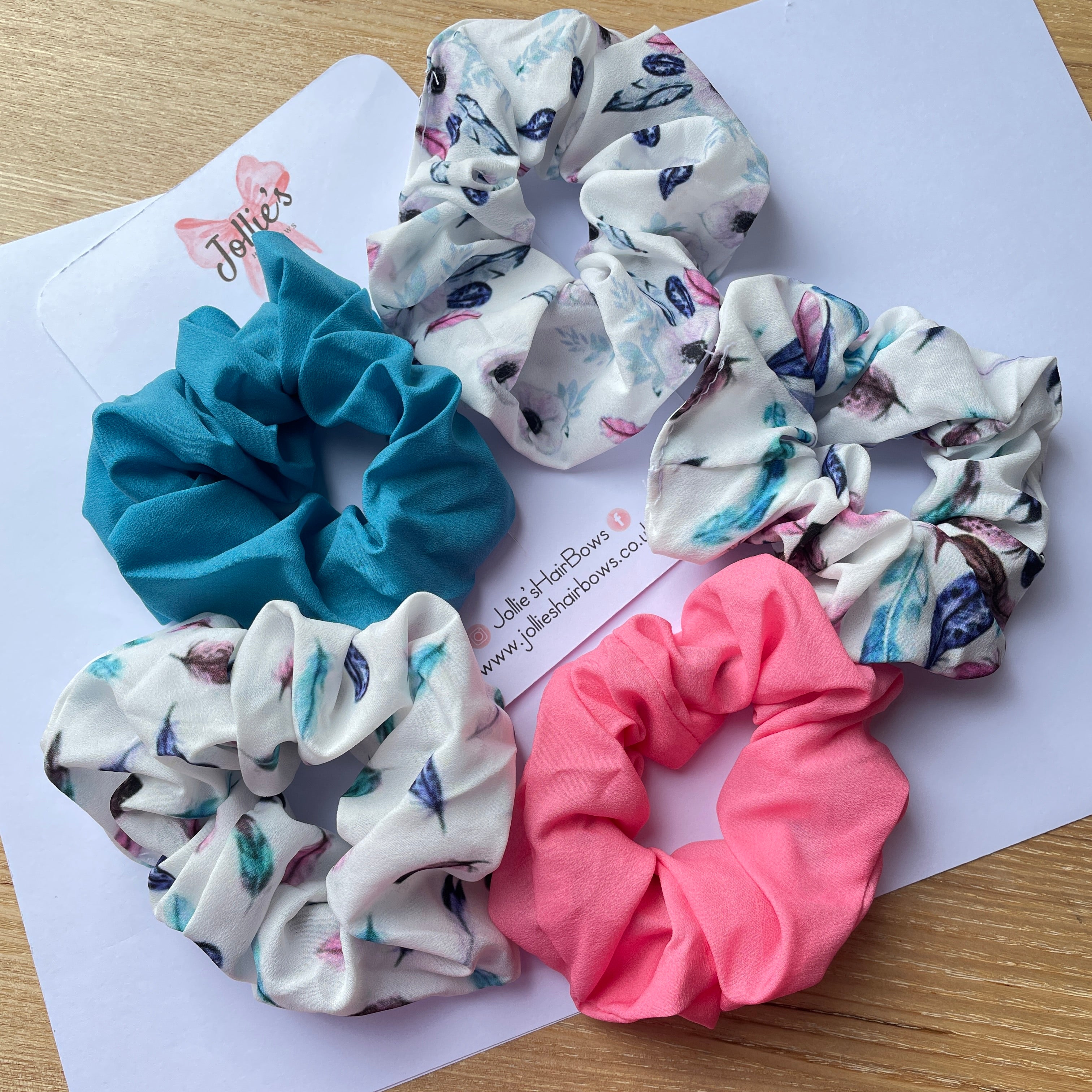 Summer Scrunchies Bundle - feather