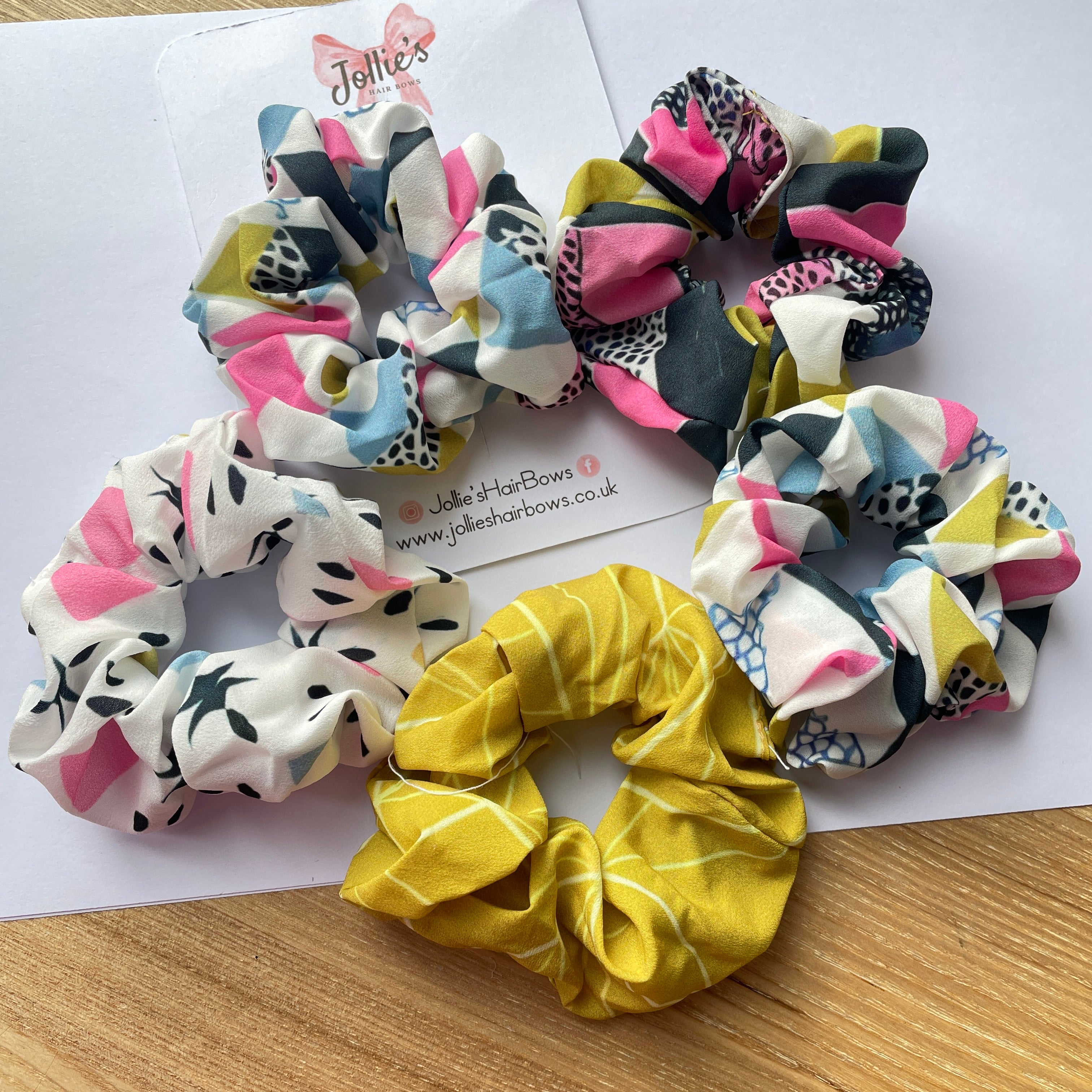 Summer Scrunchies Bundle - Geometric