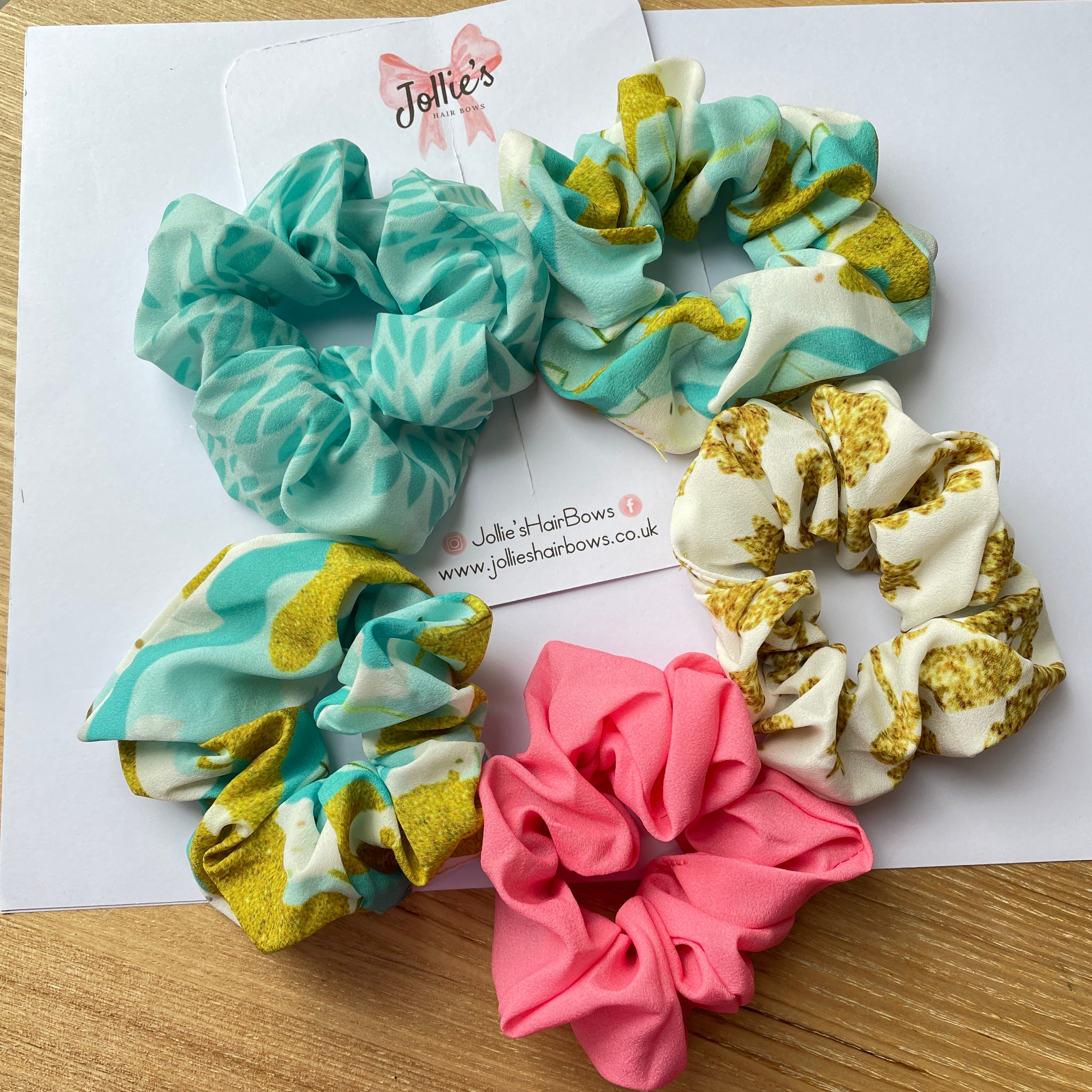 Summer Scrunchies Bundle - Golden