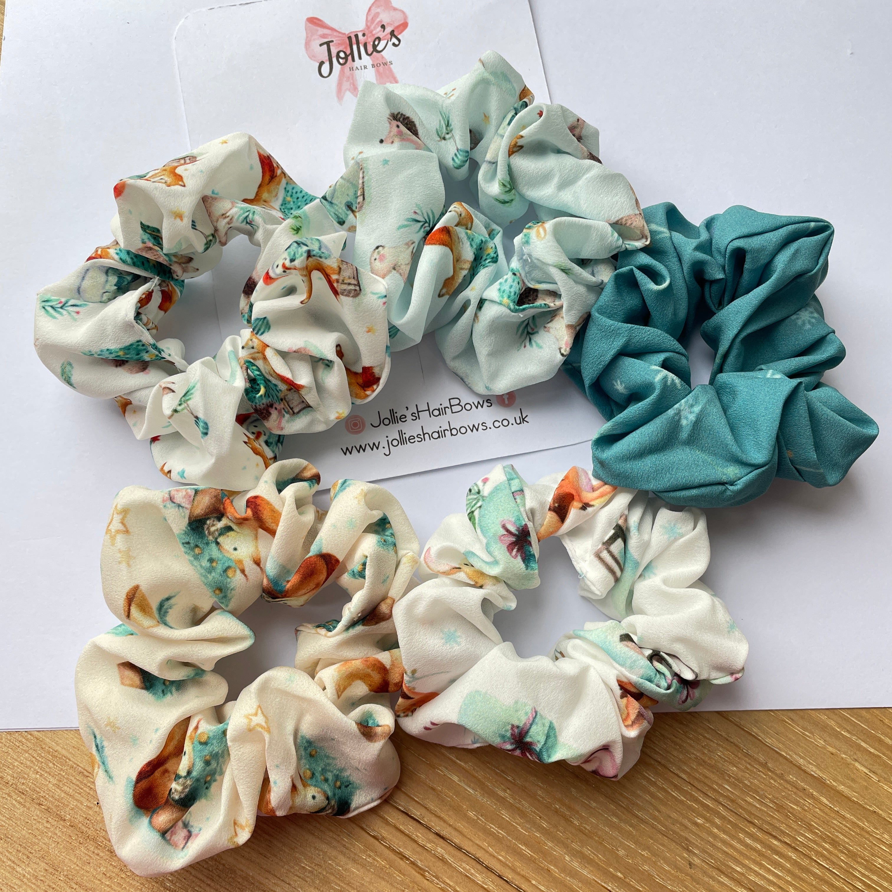 Summer Scrunchies Bundle - Squirrel