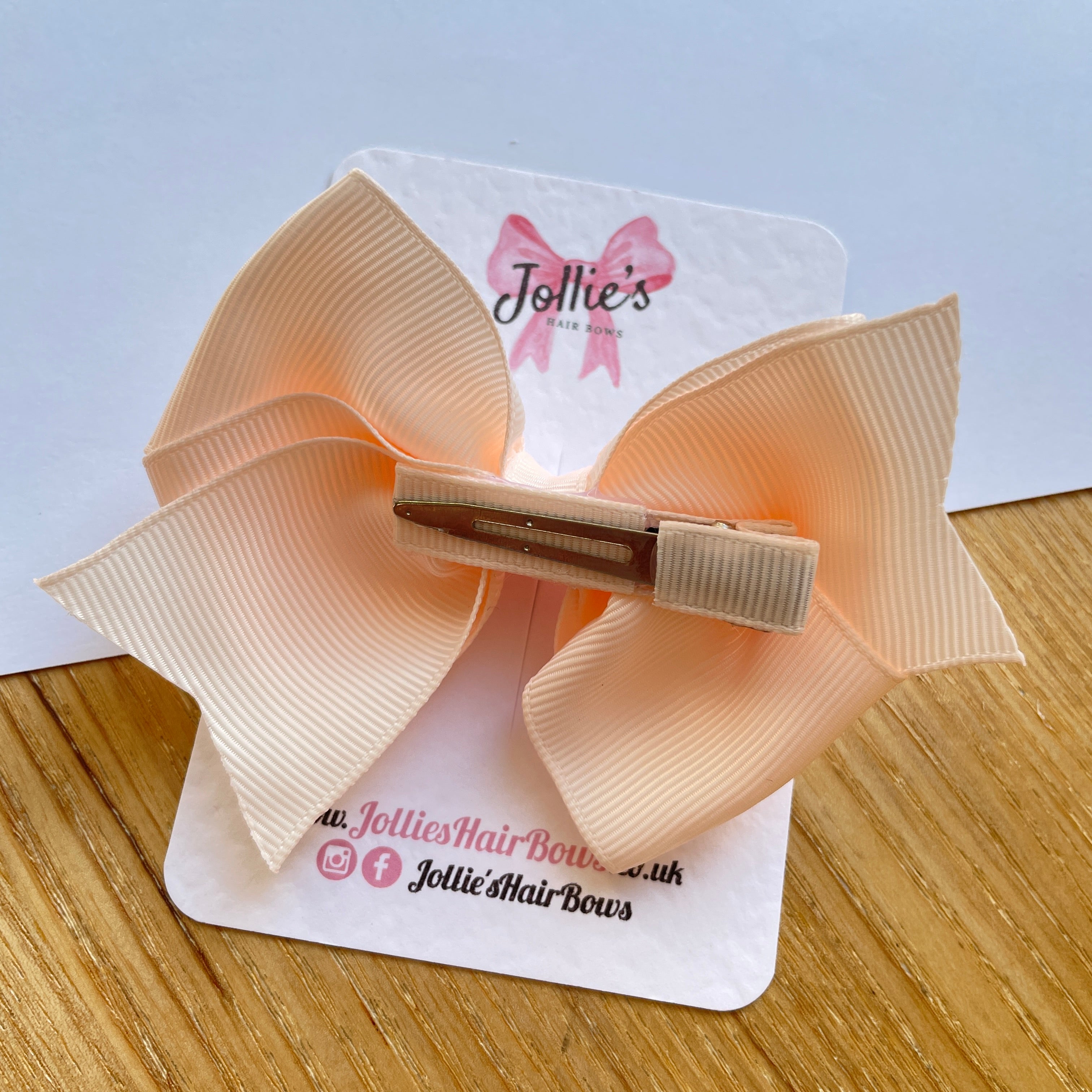 4inch Triple Layers Bow with Clip - Sideshow Rose