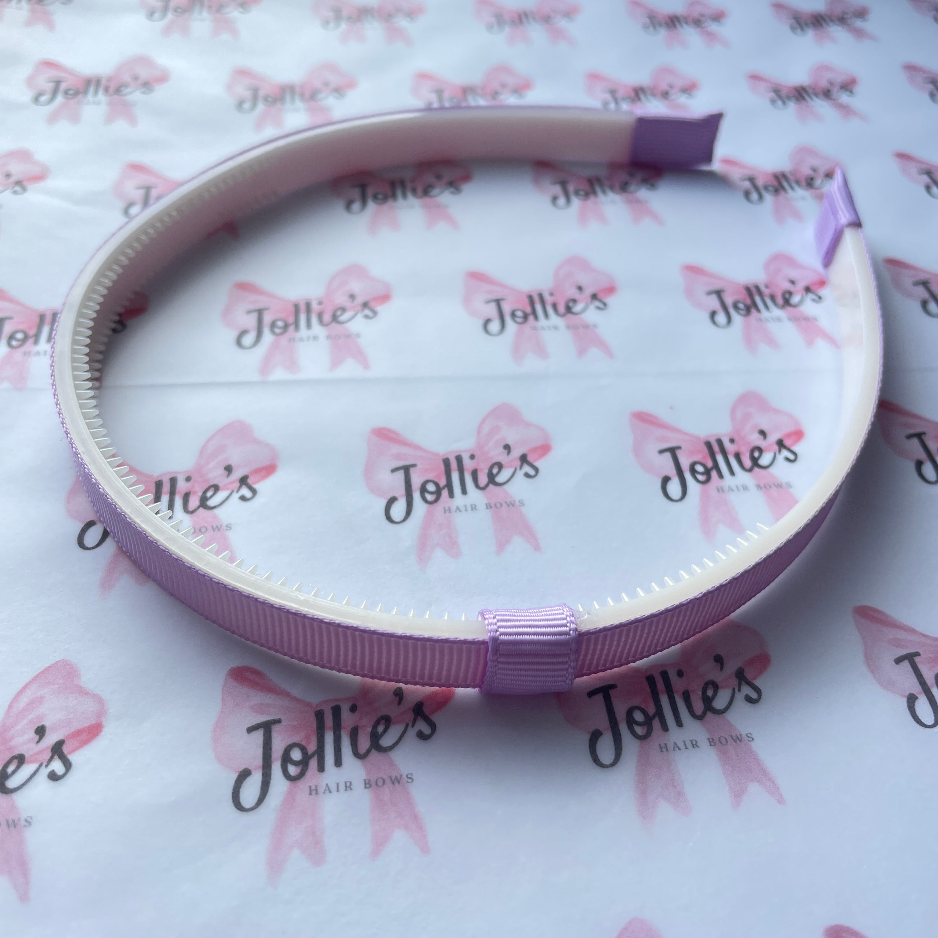 Interchangeable Hairband with Grip - Light Orchid